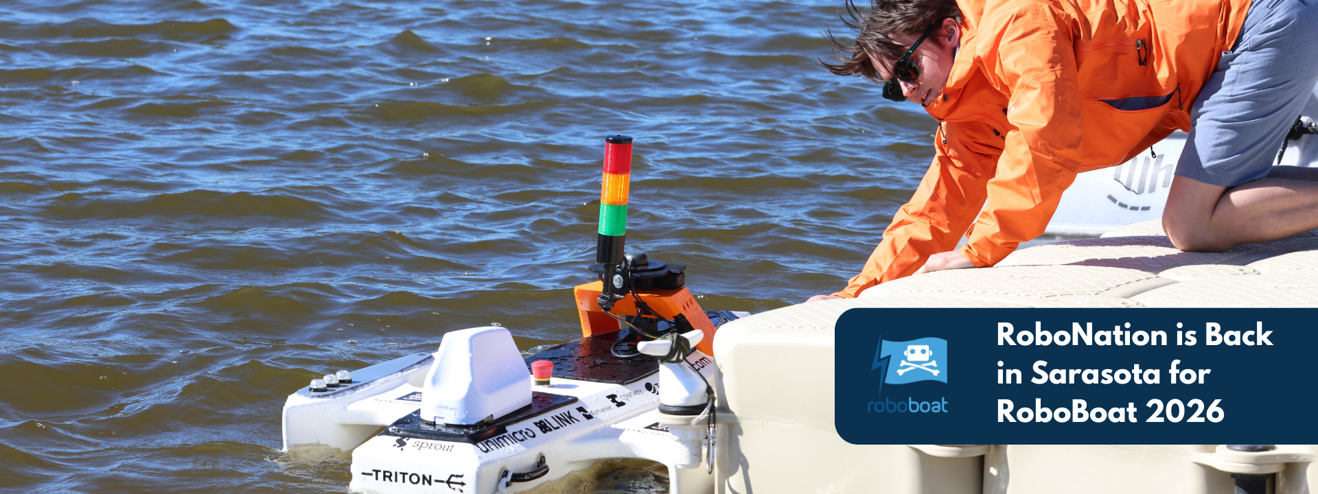 RoboNation Returns to Sarasota to Host the 2026 RoboBoat Competition and Advance the Future Maritime Workforce 