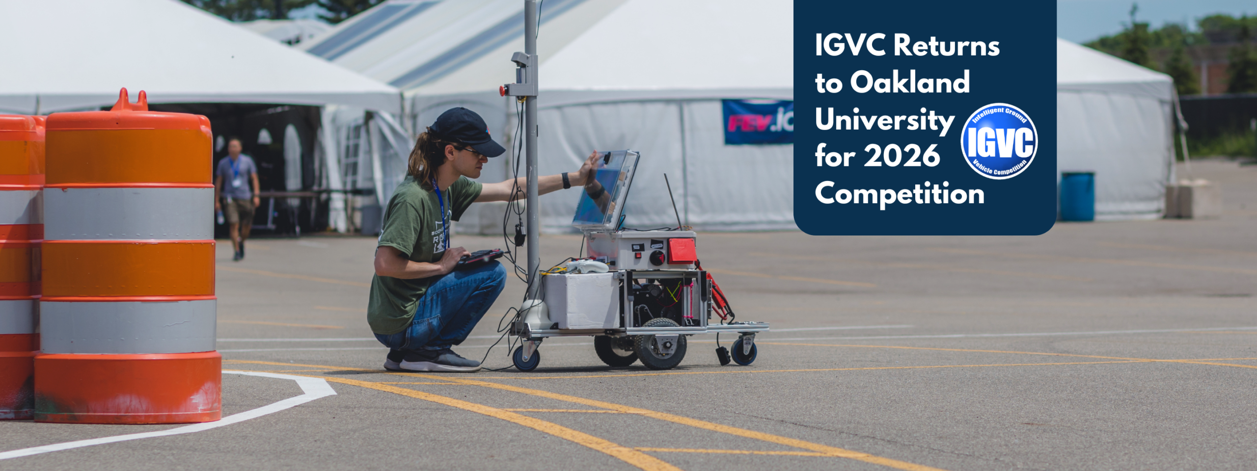 Intelligent Ground Vehicle Competition returns to Oakland University with expanded challenges