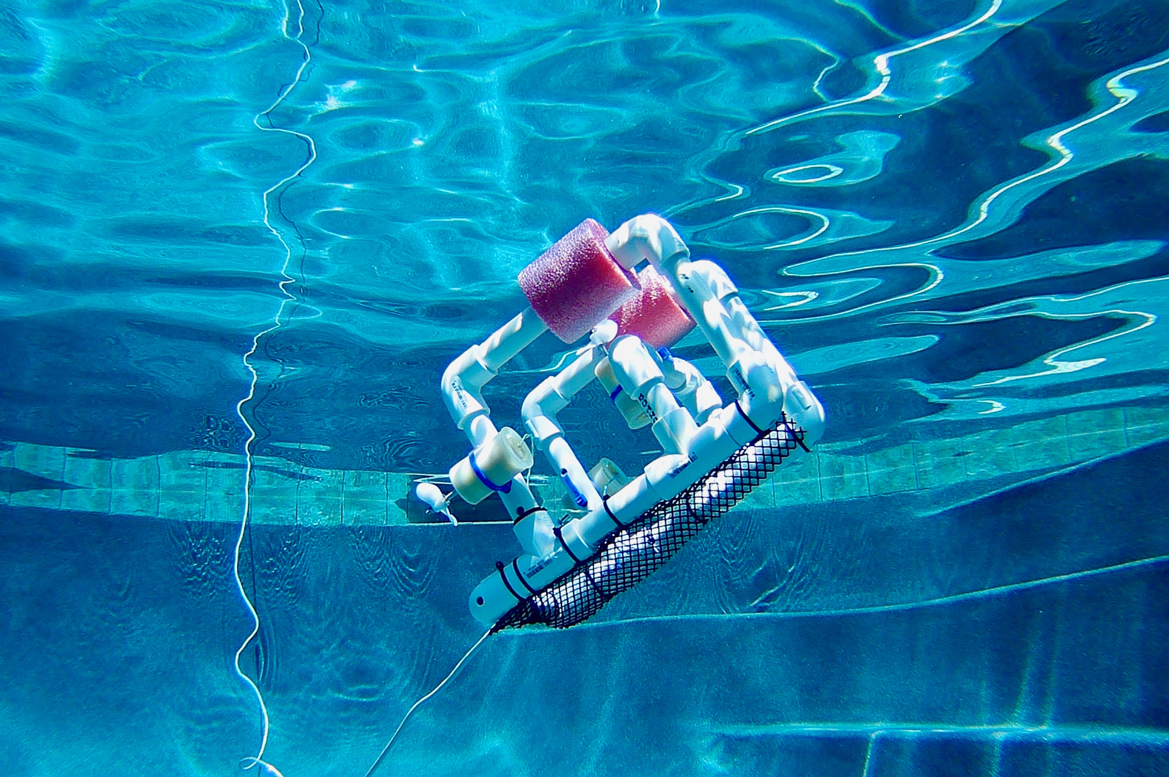 SeaPerch underwater